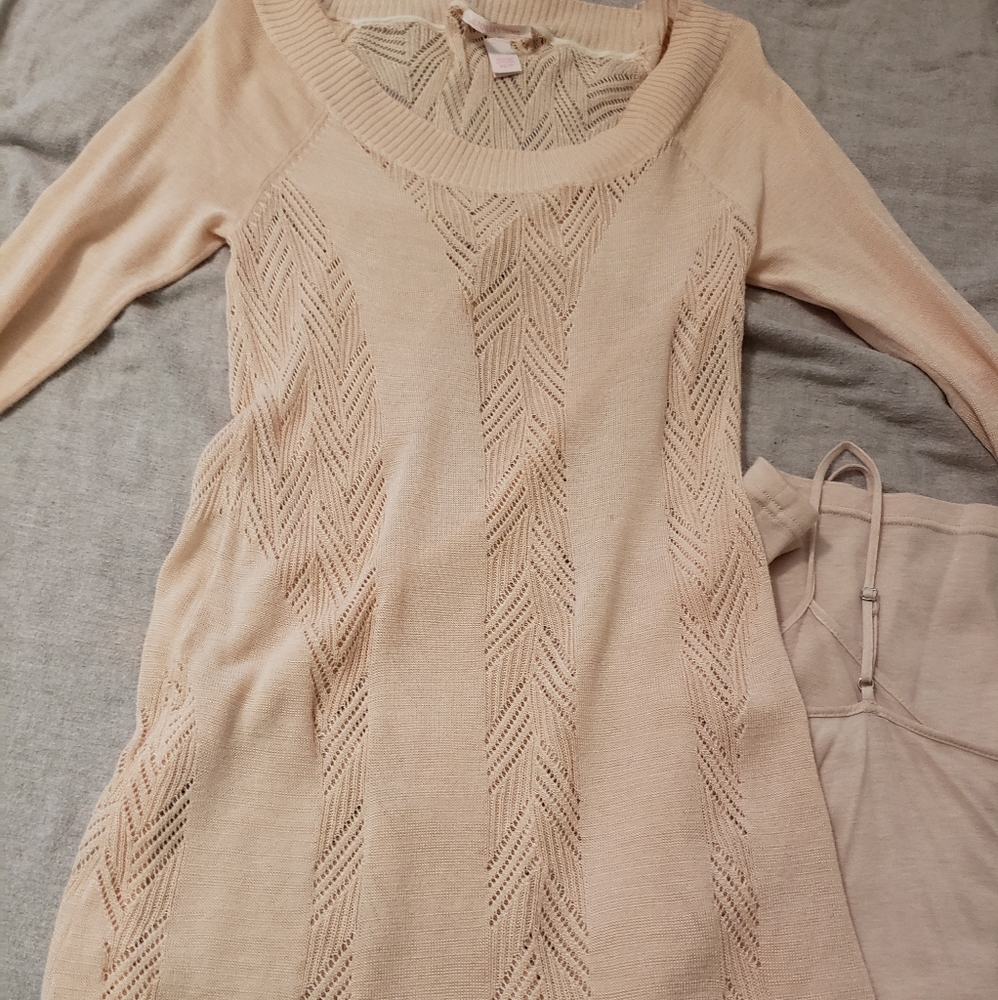 Blush Sweater Dress